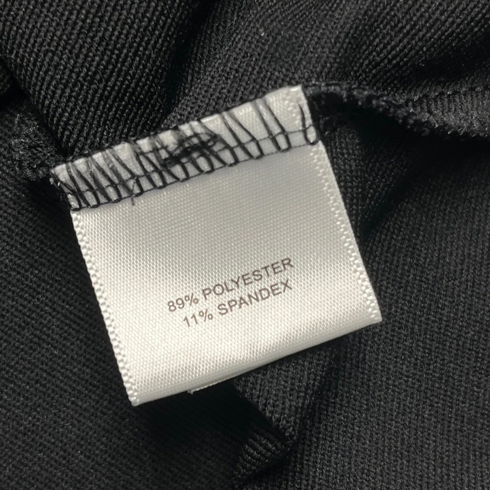 Peter Millar Perth  Wicking Men 3XL 1/4 Zip Pullover Black Applied Felts Stretch - Picture 5 of 11